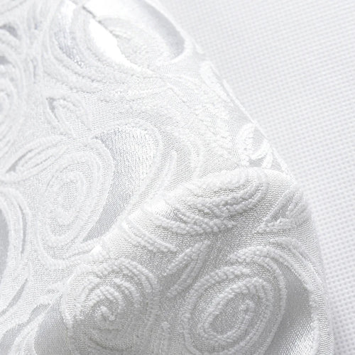 2026 New Men's White Rose Pattern Suit Jacket, Wedding Party Dress Coat, High Quality Men Slim Blazers Masculino Big Size M-6XL