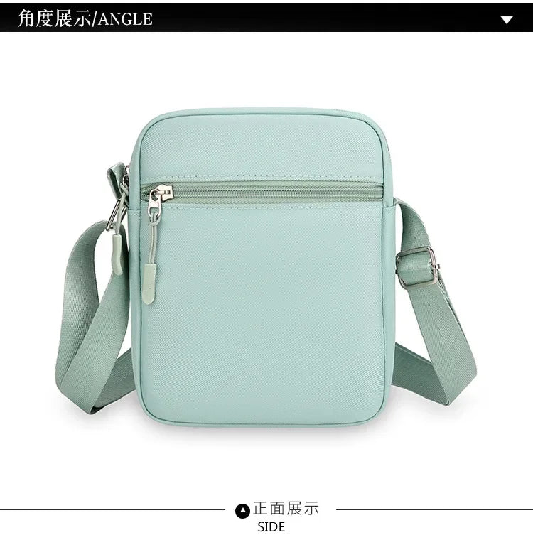 Kawaii Snoopy Women Men Shoulder Bag Fashion Mini Oxford Mobile Phone Bag Crossbody Bag Kawaii Ladies Waist Pack Wallet Gift
