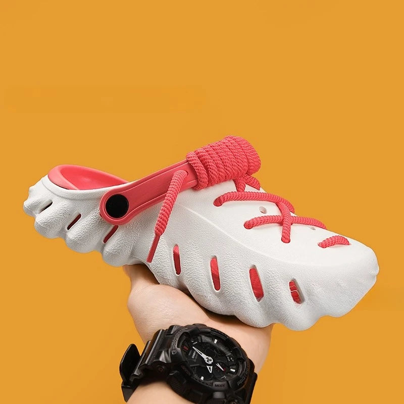 XIHAHA Slippers Men Summer Casual Shoes Outdoor Platform Sandals Comfortable Soft Sole Beach Designer Sea Slippers Womens