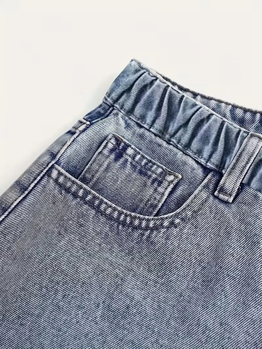 Girls' jeans in spring and autumn, casual fashion, girls' pants, stylish and versatile, children's pants