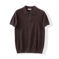 POLO Shirt for Outdoor Rock Climbing, Hiking, Camping and Fishing. Fine Knitted Texture. Summer Short-sleeved Knitted POLO