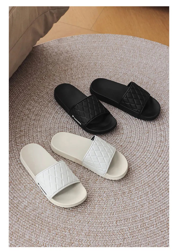 Summer beach slippers men's fashion comfortable EVA breathable sandals home indoor and outdoor sandals plus size slippers 46 47