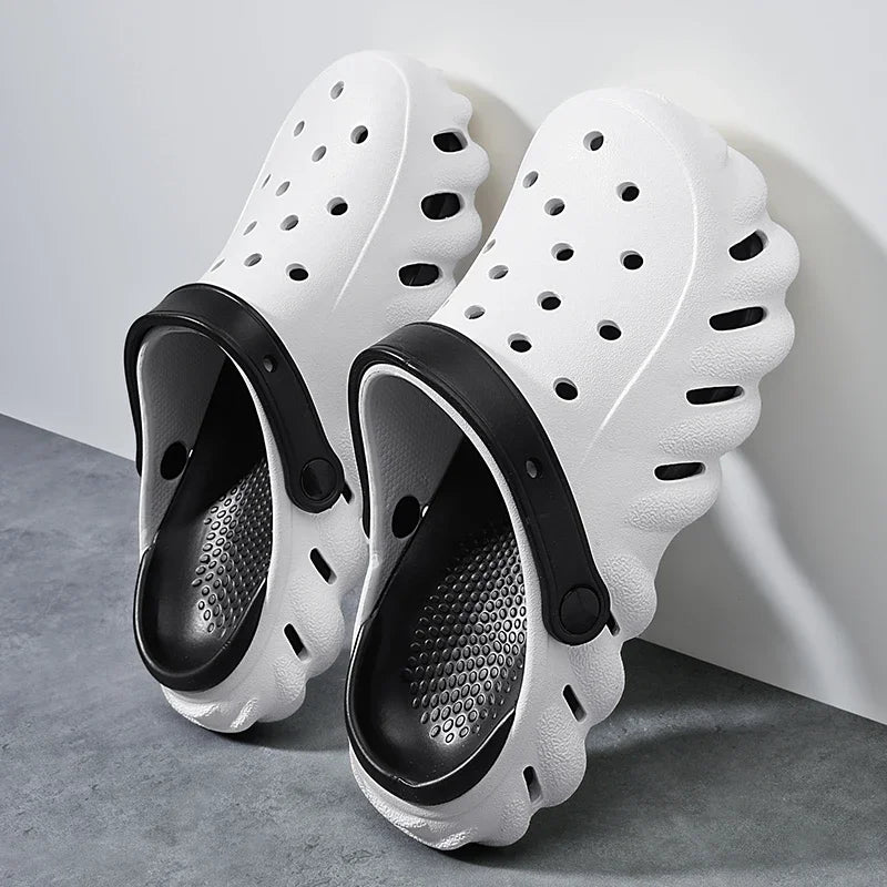 XIHAHA Slippers Men Summer Casual Shoes Outdoor Platform Sandals Comfortable Soft Sole Beach Designer Sea Slippers Womens