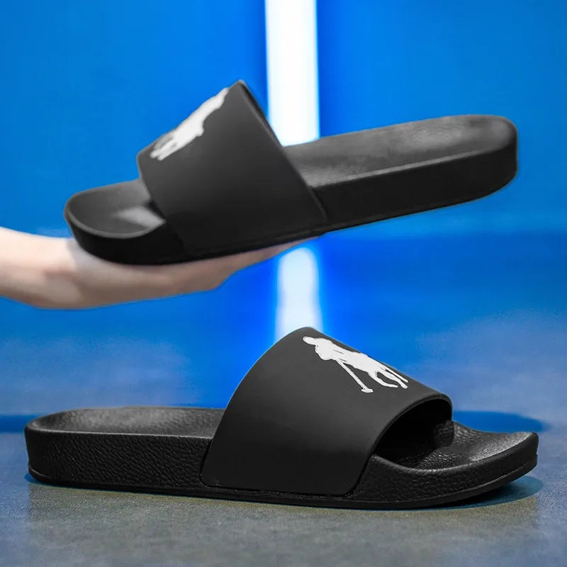Big Size One Strap Slippers For Ladies,Comfortable Relaxed Fit DesignNon Slip Soft Sole Fashion Sandals For Summer Everyday Wear