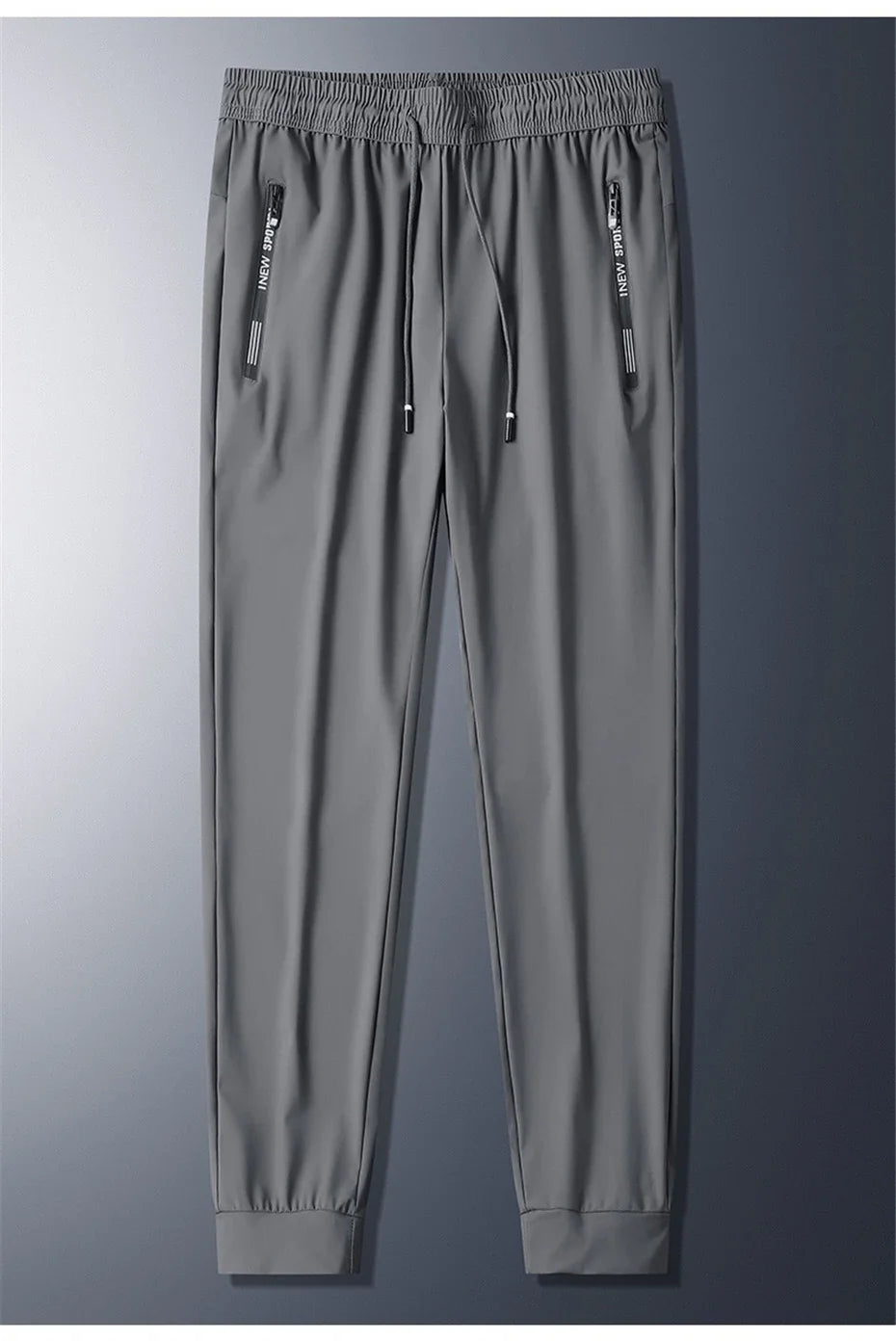 2024 Summer Cool Pants Men 8XL Plus Szie Sweatpants Fashion Casual Stretch Pants Male Big Size 7XL Summer Trousers Black Grey