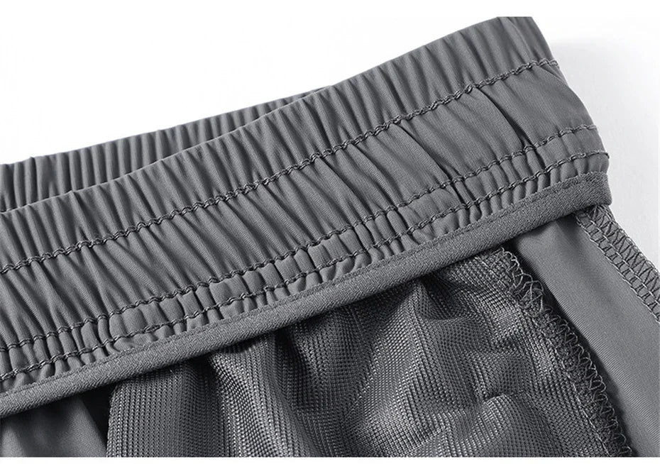 2024 Summer Cool Pants Men 8XL Plus Szie Sweatpants Fashion Casual Stretch Pants Male Big Size 7XL Summer Trousers Black Grey