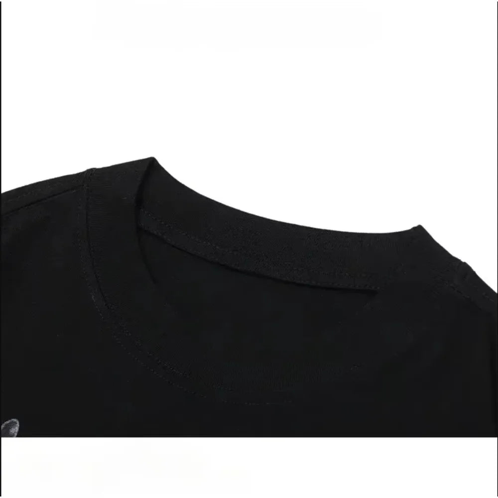 Honda Men's and Women's T-shirt Summer Cotton Tee Honda HRC Classic Gold Wing Short-sleeved Spring Autumn Motorcycle Cycling Top