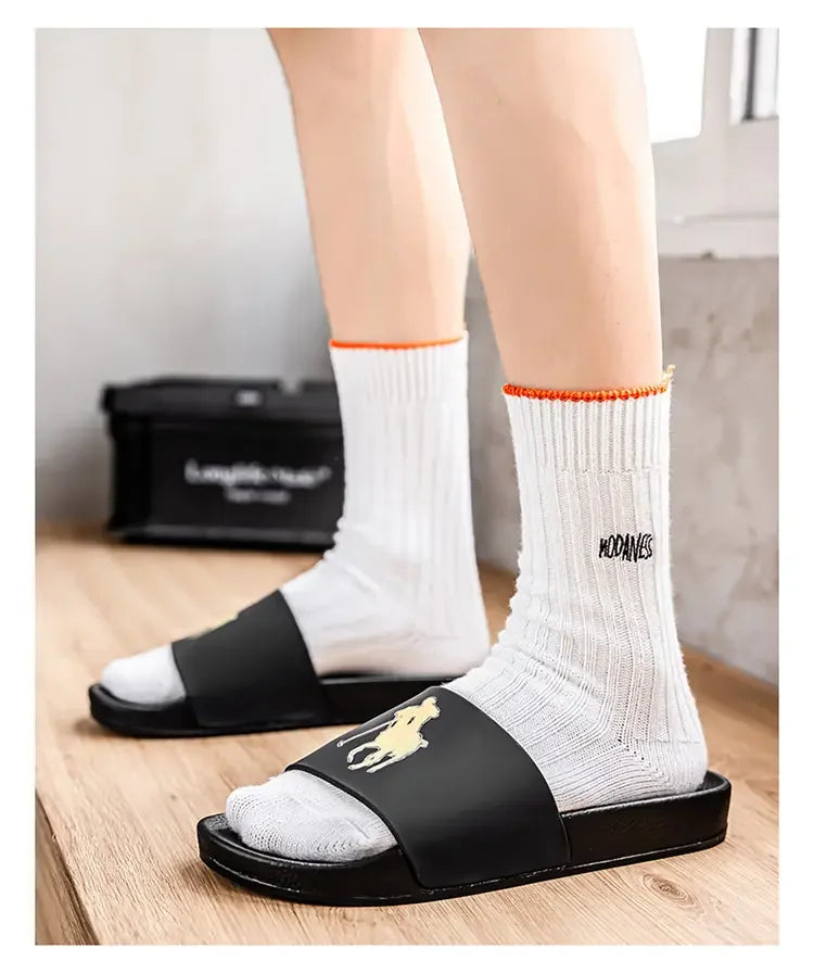 Big Size One Strap Slippers For Ladies,Comfortable Relaxed Fit DesignNon Slip Soft Sole Fashion Sandals For Summer Everyday Wear