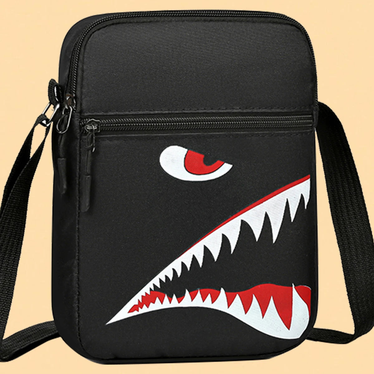 Unisex Mini Crossbody Bag - Compact Phone Pouch with Adjustable Strap (Neck/Waist Wearable) for Men & Women