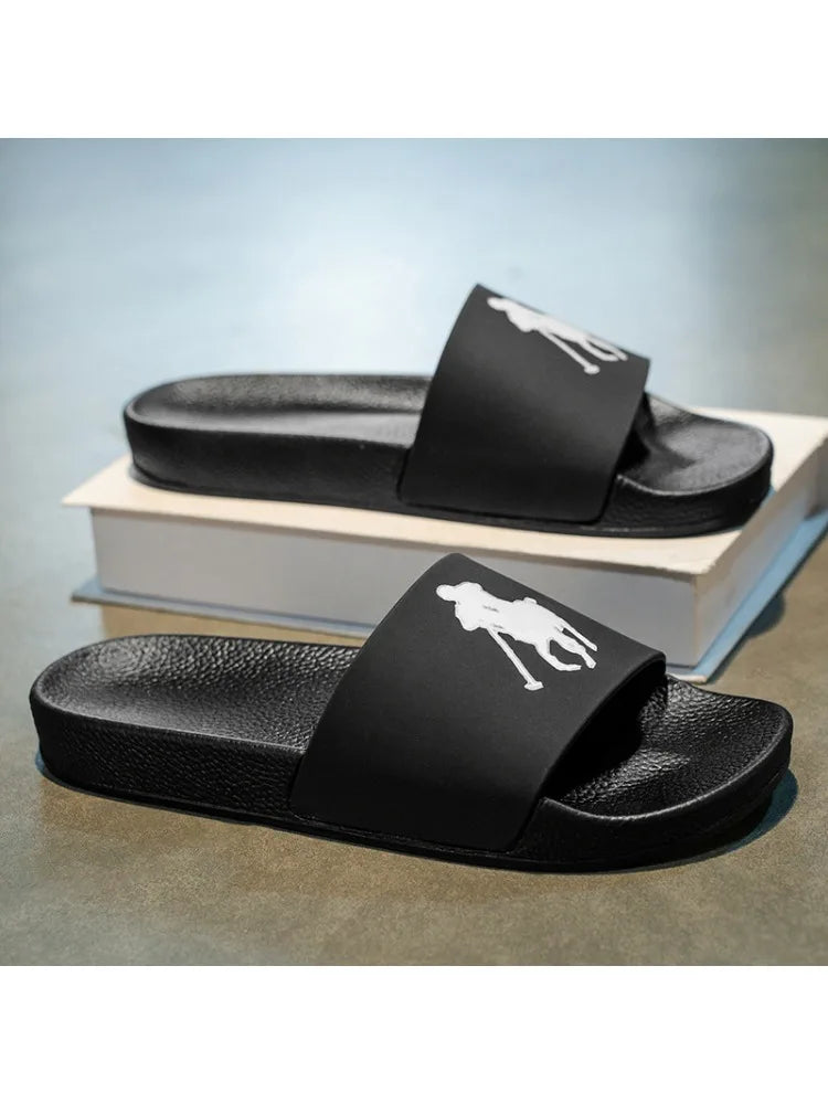 Big Size One Strap Slippers For Ladies,Comfortable Relaxed Fit DesignNon Slip Soft Sole Fashion Sandals For Summer Everyday Wear