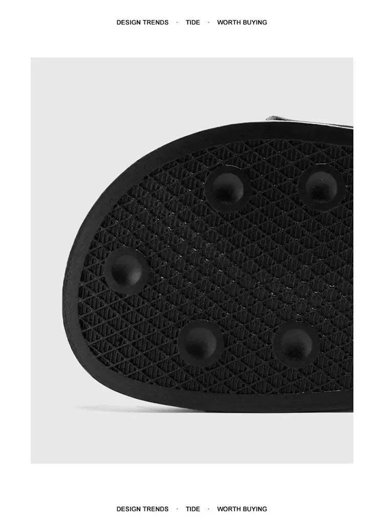 Big Size One Strap Slippers For Ladies,Comfortable Relaxed Fit DesignNon Slip Soft Sole Fashion Sandals For Summer Everyday Wear