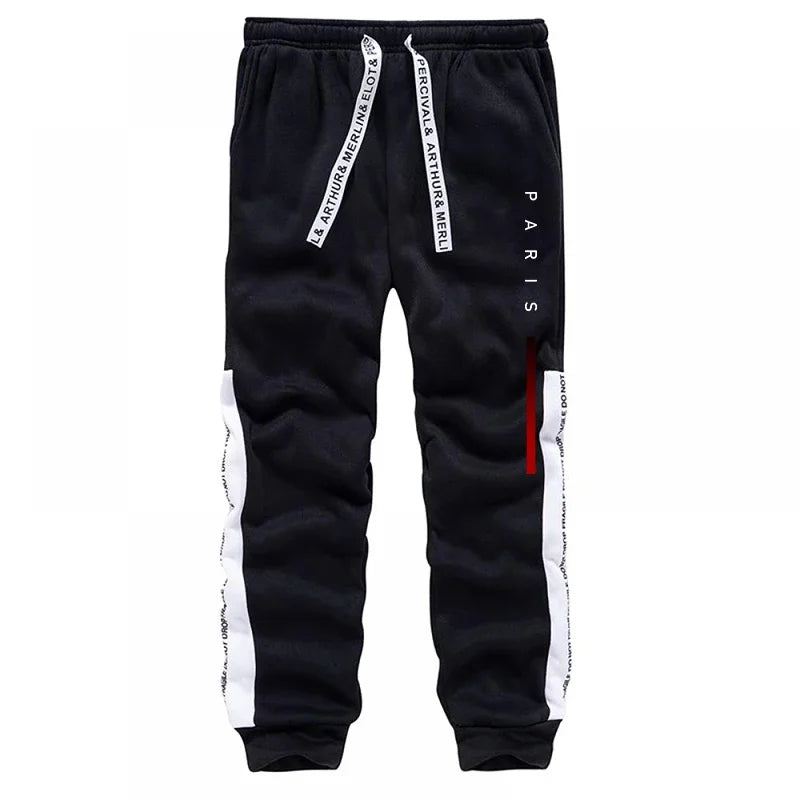 Men's Hooded Sweatshirts Sweatpants Paris Fashion Hoodie Streetwear Male All Season Daily Casual Sports Pullover Jogging Pants
