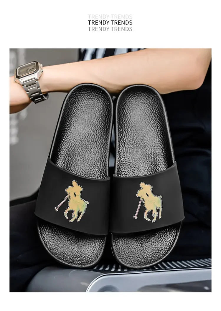 Big Size One Strap Slippers For Ladies,Comfortable Relaxed Fit DesignNon Slip Soft Sole Fashion Sandals For Summer Everyday Wear