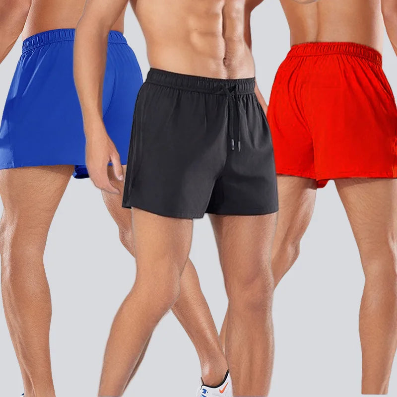 Running shorts, summer gym sportswear, men's jogging outdoor sports shorts, fitness men's quick drying breathable shorts, men's