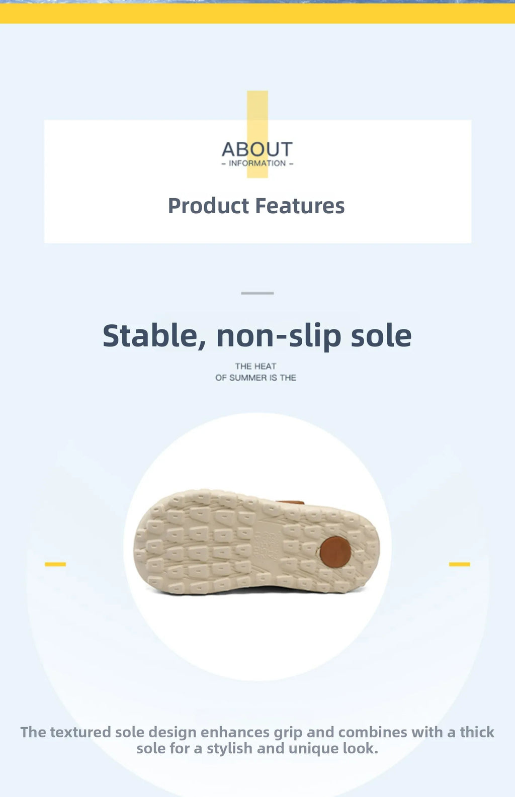 Flowllorss Men's Summer Outdoor Driving Sports Sandals Thick Bottom Anti-Slip Slip-On Beach Shoes Comfortable Wear Hole Shoes