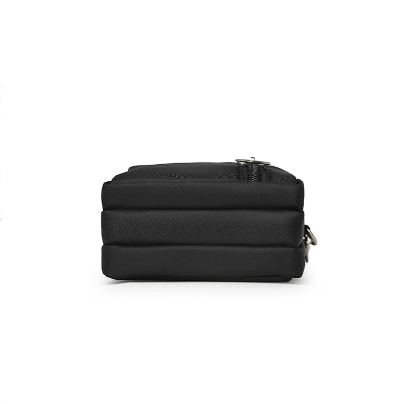 Women's Single Shoulder Crossbody Cell Phone Bag Four Zipper Bag Hanging Neck Coin Bag Outdoor Sports Arm Bag