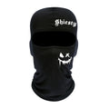 1pc/2/pc/3pcs Windproof and Sun Protection Joyful Print Cycling Mask Baraklava Hat Letter - Men's and Women's Outdoor