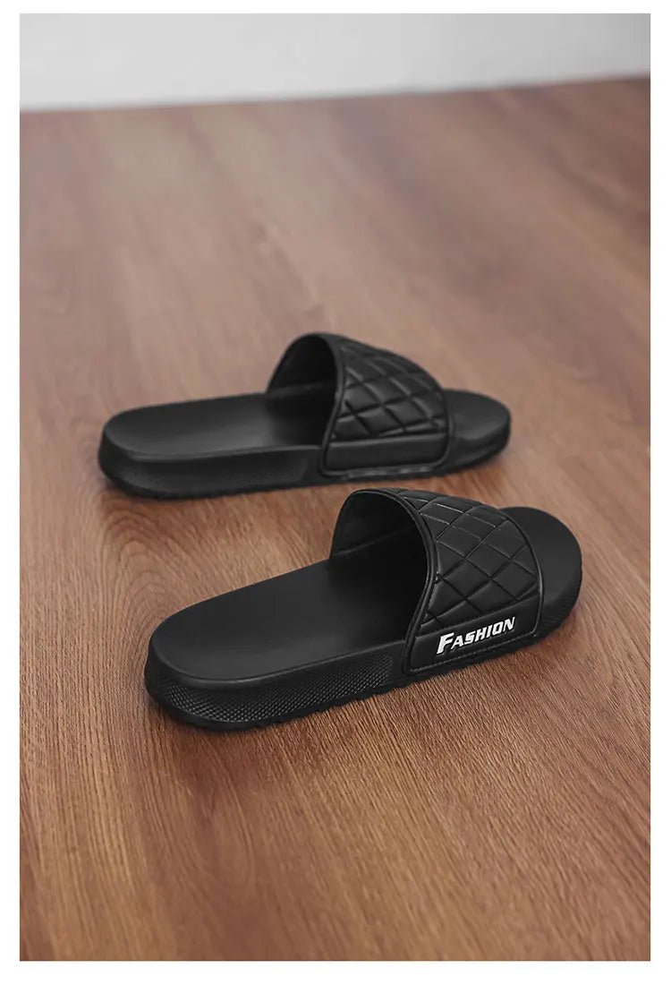Summer beach slippers men's fashion comfortable EVA breathable sandals home indoor and outdoor sandals plus size slippers 46 47