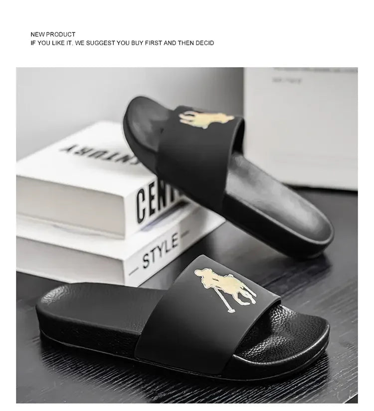 Big Size One Strap Slippers For Ladies,Comfortable Relaxed Fit DesignNon Slip Soft Sole Fashion Sandals For Summer Everyday Wear