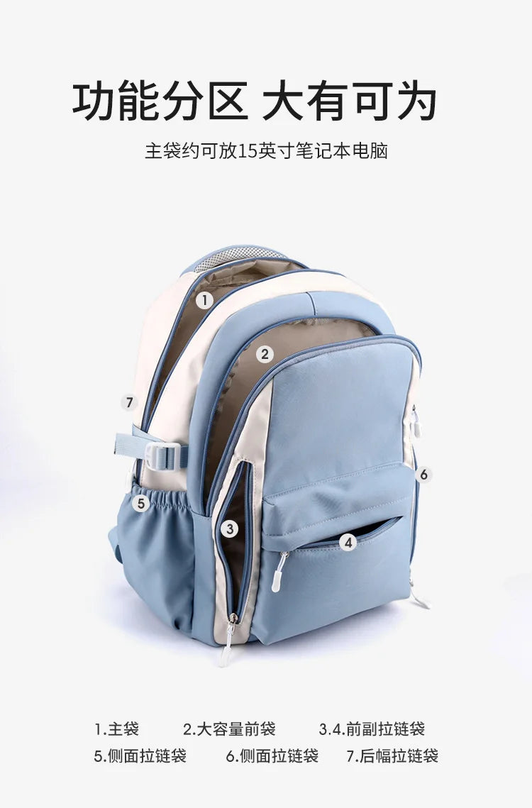 School Bags for Teenage Six Seven Graphic Italian Brainrot  Funny College Bag Waterproof Oxford Large Capacity Youth Backpacks