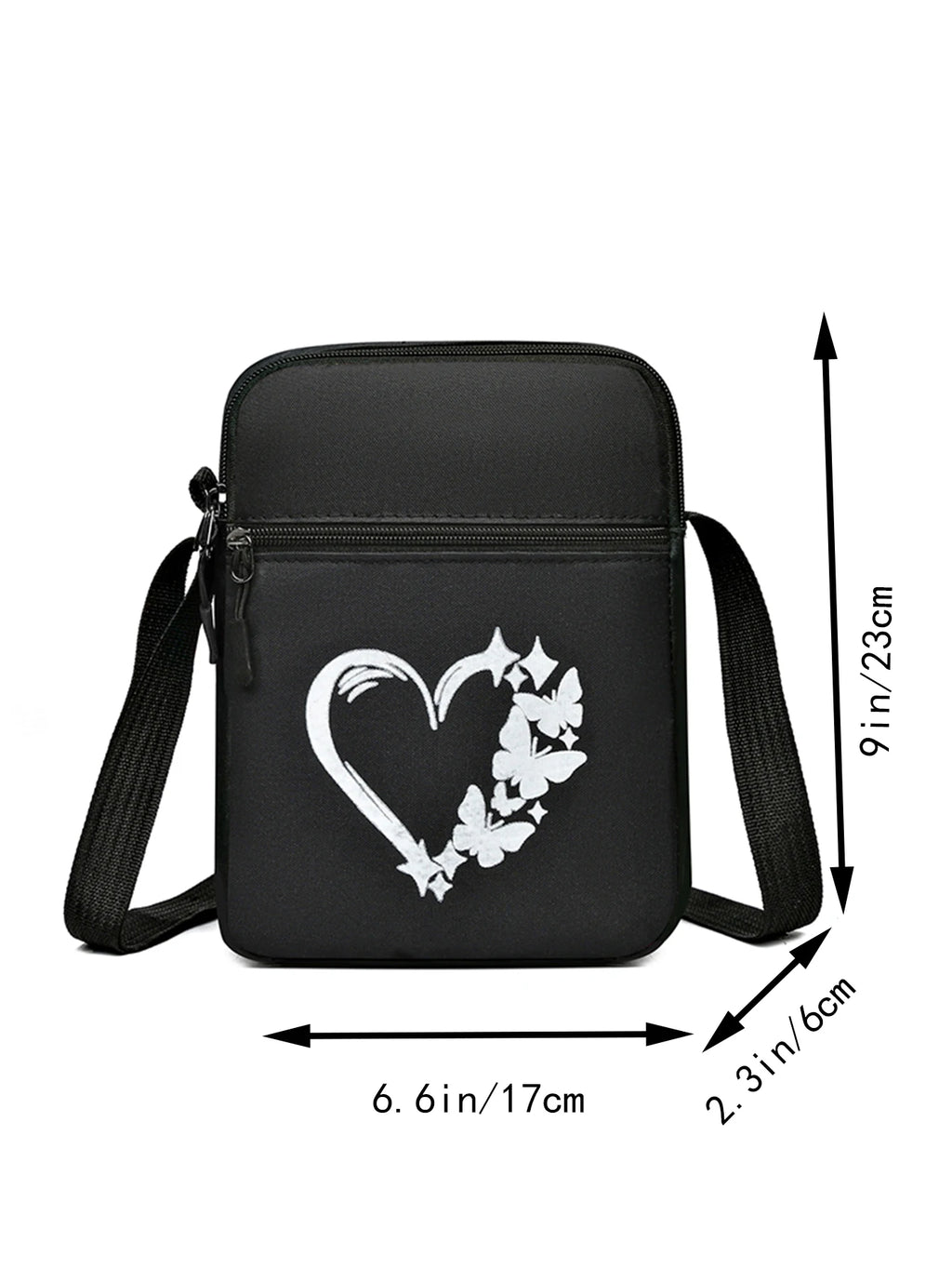 Unisex Mini Crossbody Bag - Compact Phone Pouch with Adjustable Strap (Neck/Waist Wearable) for Men & Women