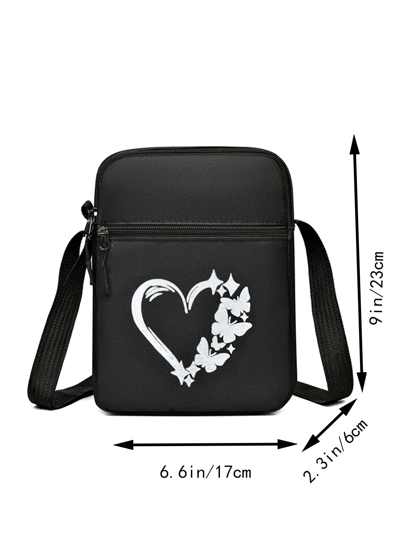 Unisex Mini Crossbody Bag - Compact Phone Pouch with Adjustable Strap (Neck/Waist Wearable) for Men & Women