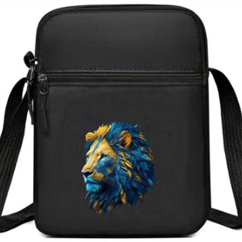 Unisex Mini Crossbody Bag - Compact Phone Pouch with Adjustable Strap (Neck/Waist Wearable) for Men & Women