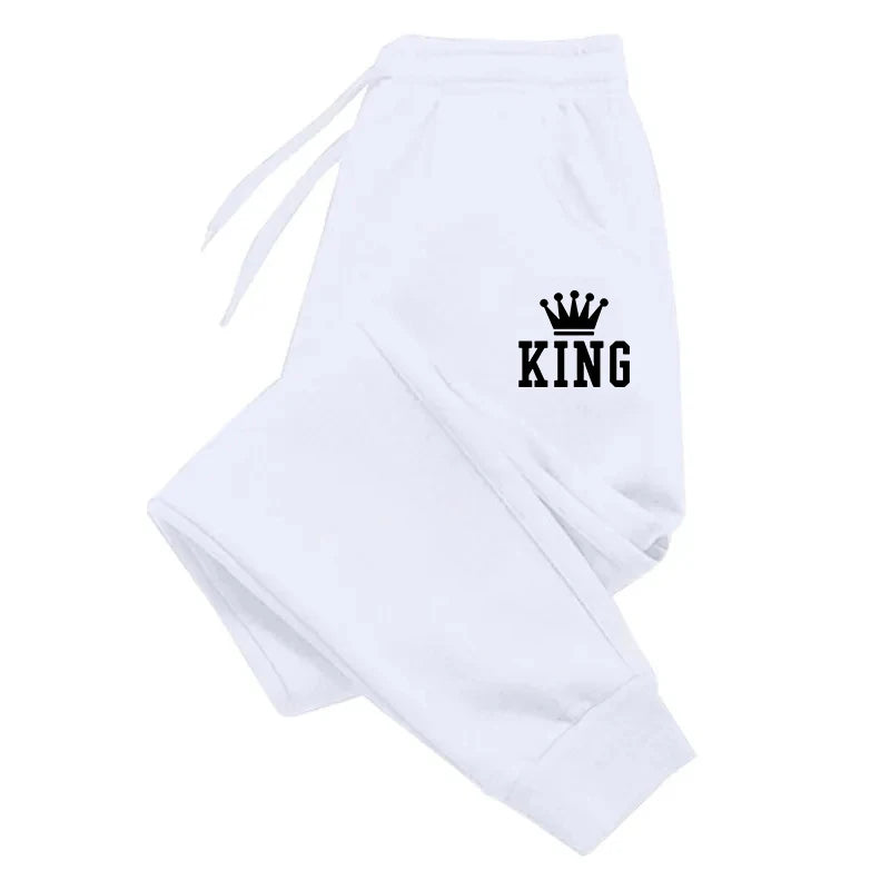 2024 New Men's Pants Spring and Autumn Men's Casual Pants Sports Jogging Sportswear Sports Pants Harajuku Street Print Pants