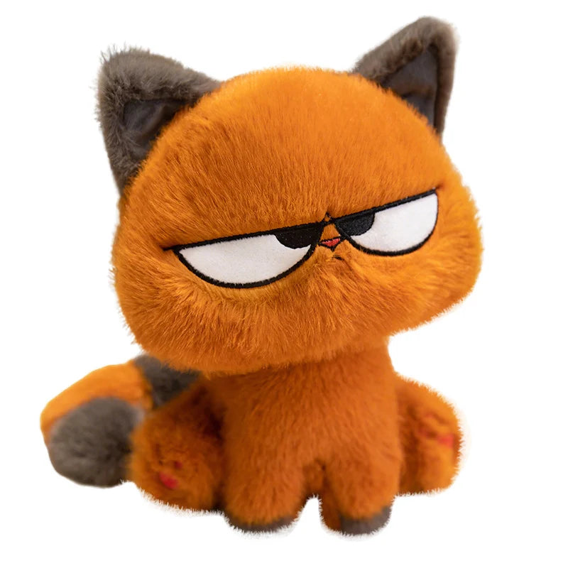 Wholesale 25cm Orange Cat Plush Toy Soft Stuffed Kitten Doll Creative Home Decor & Gift For Boys Girls Birthday Xmas Cute Animal