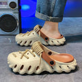 Summer 2026 Large Size Cross-Border Hole Hole Garden Shoes Outdoor Indoor Roman Style Men's Sandals Comfortable Wearing Feeling