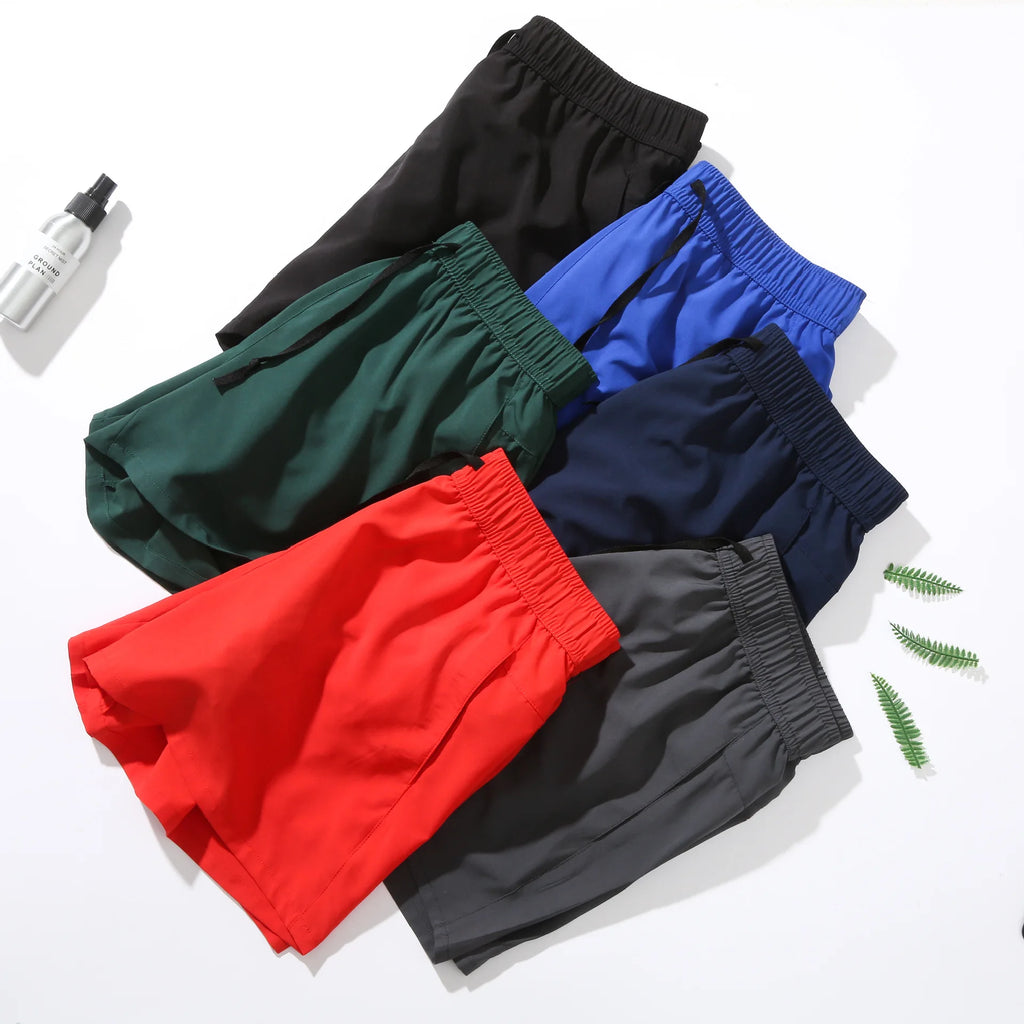 Running shorts, summer gym sportswear, men's jogging outdoor sports shorts, fitness men's quick drying breathable shorts, men's