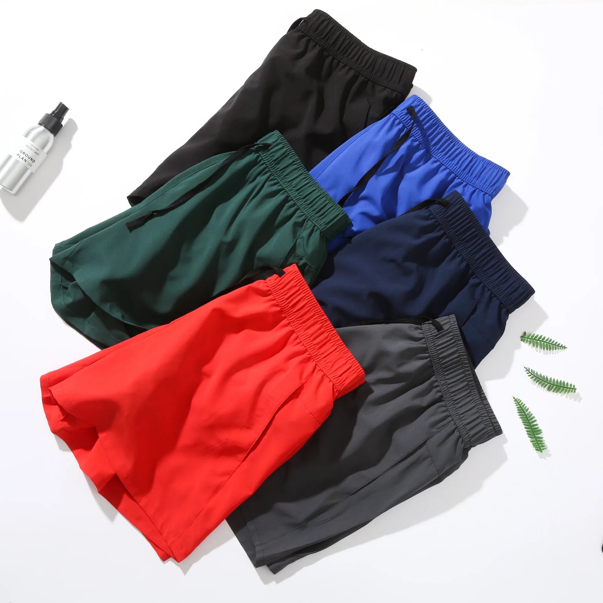 Running shorts, summer gym sportswear, men's jogging outdoor sports shorts, fitness men's quick drying breathable shorts, men's