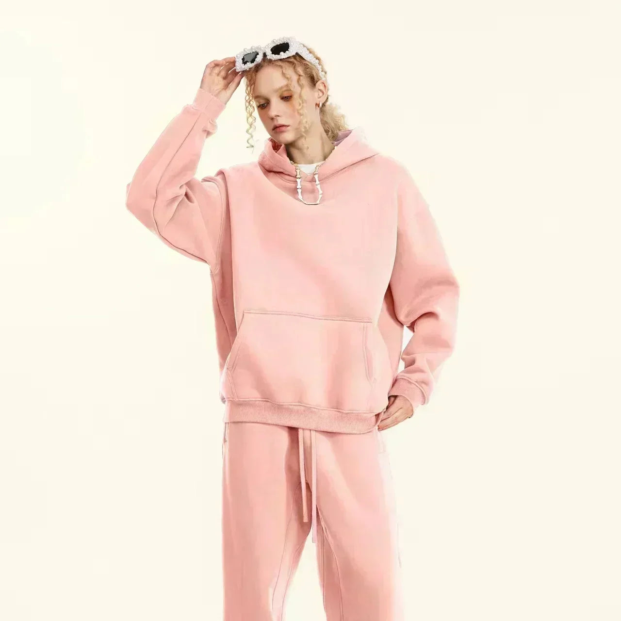 Katseye Merch Gnarly Logo Printed Hoodie Men Women Casual oversized hoodie hip hop streetwear vintage Fleece Long sleeve clothes