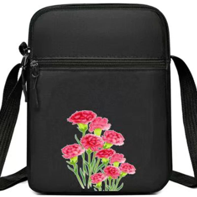 Unisex Mini Crossbody Bag - Compact Phone Pouch with Adjustable Strap (Neck/Waist Wearable) for Men & Women