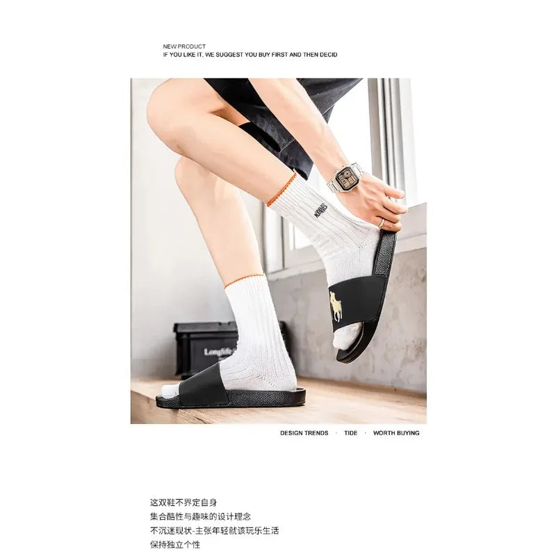 Big Size One Strap Slippers For Ladies,Comfortable Relaxed Fit DesignNon Slip Soft Sole Fashion Sandals For Summer Everyday Wear
